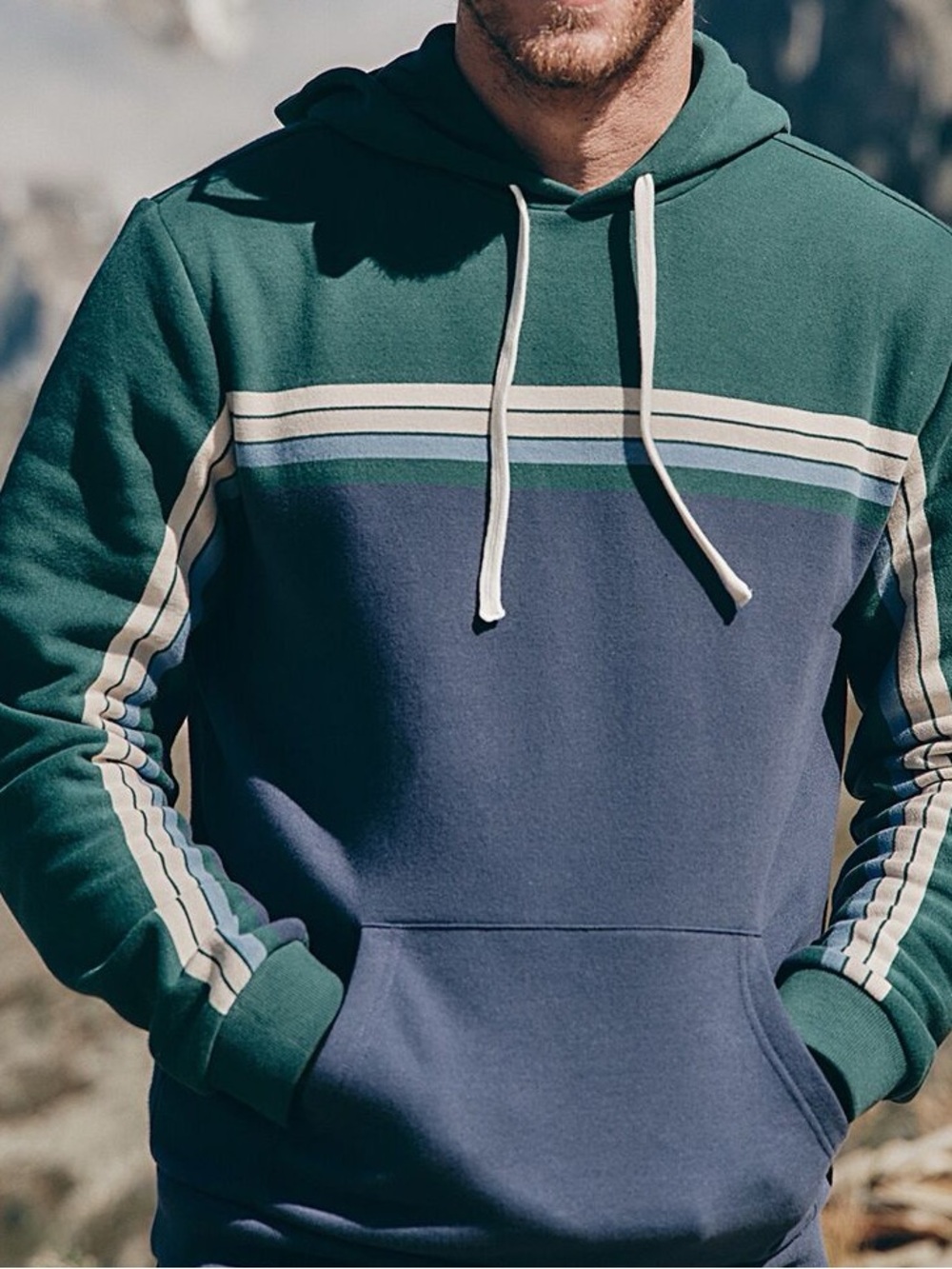 Marine Layer Archive Varsity Hoodie Size L